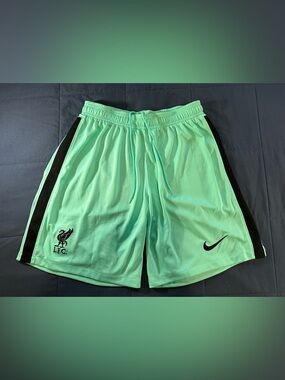 Nike Liverpool FC 2020 2021 Away Player Issue Football Shorts Size L CZ2638-354